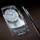 Uno de los relojes de plata que vienen dentro de los coches de la colección Silver Ghost.
Foto: Rolls-Royce